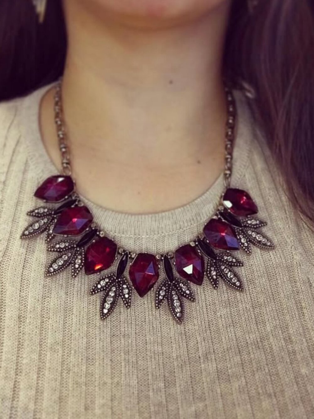 Chloe + Isabel Fair Isle Collar Necklace